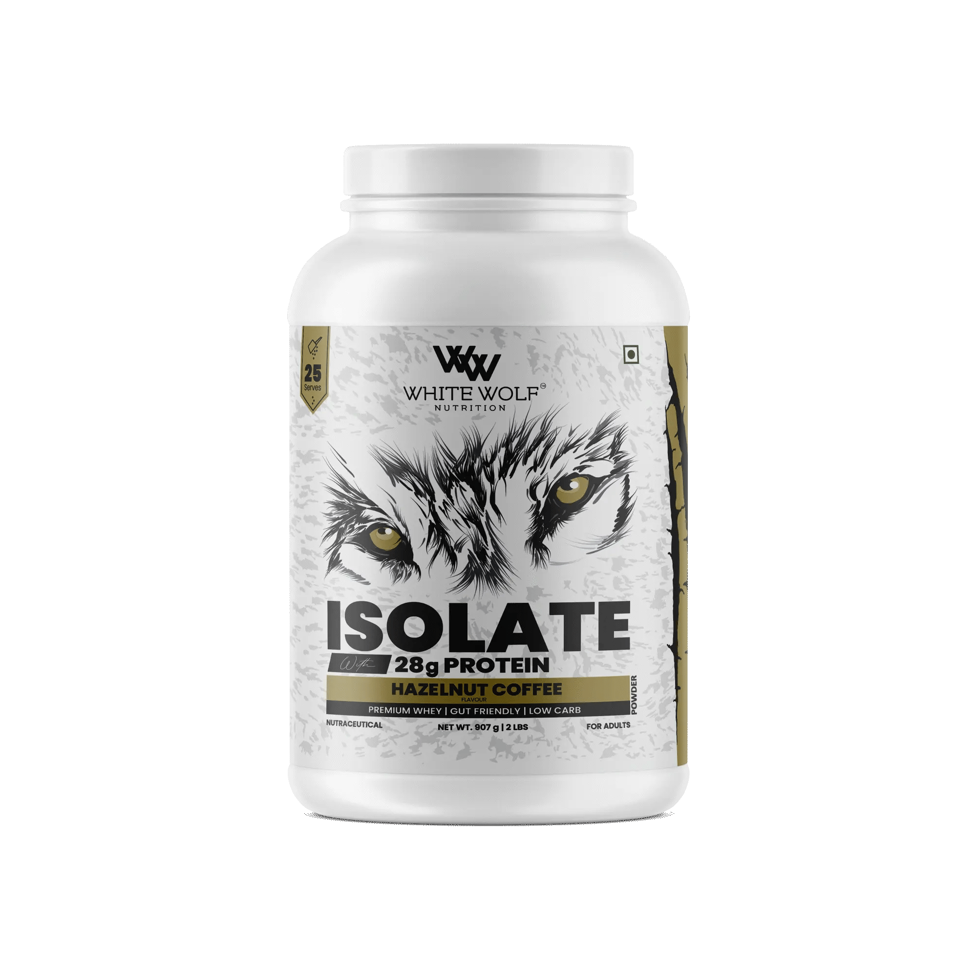 Whey Isolate With 28g Whey Protein – White Wolf Nutrition