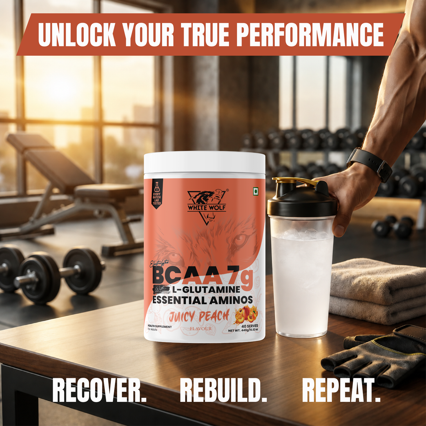 BCAA 7 g with L-Glutamine (1 g) & Electrolytes