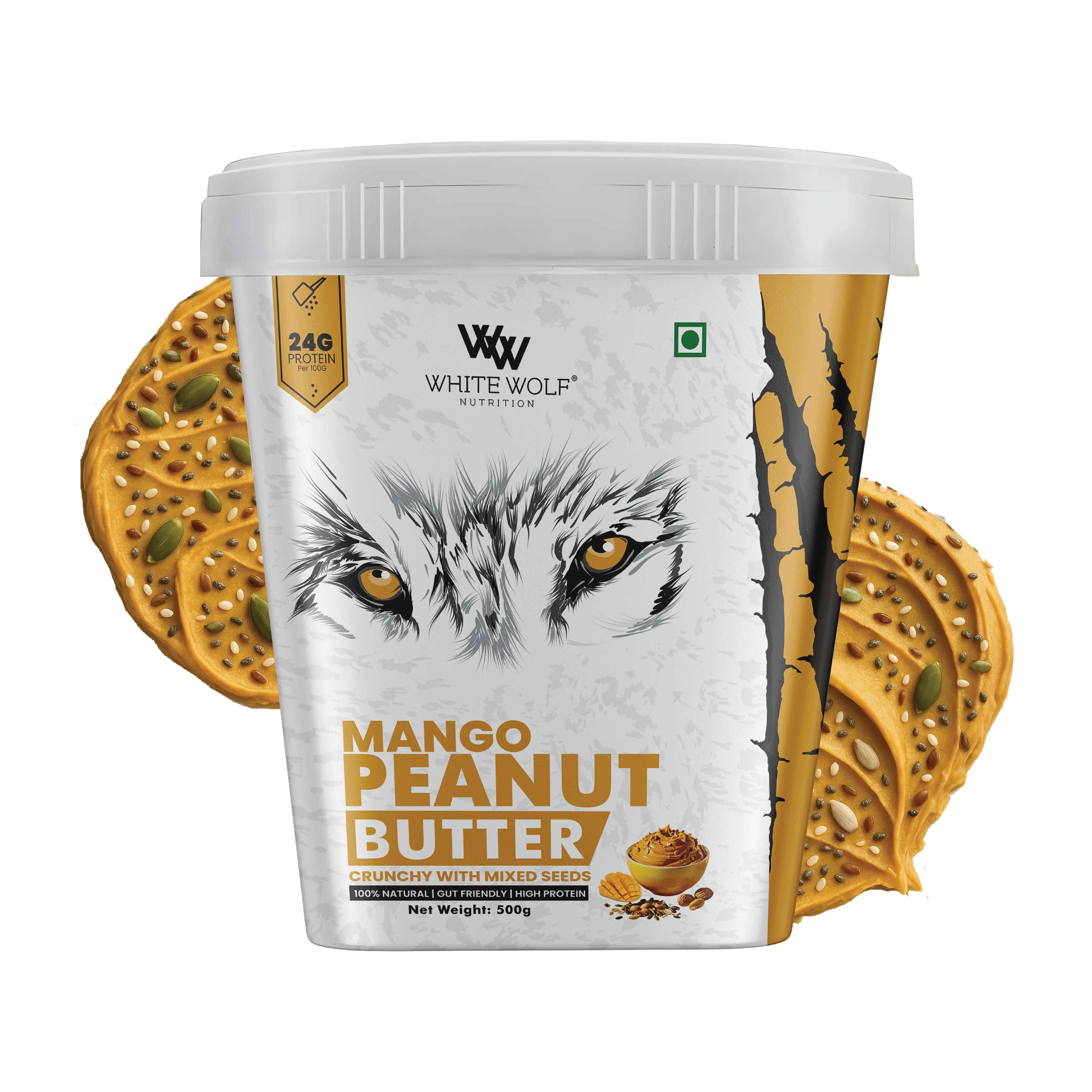 Mango With Mixed Seeds Peanut Butter