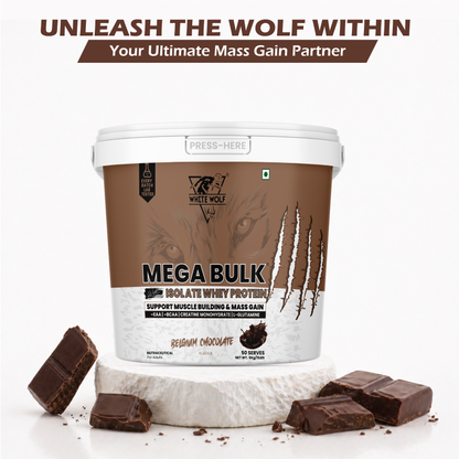 Mega Bulk Mass Gainer with Whey Protein