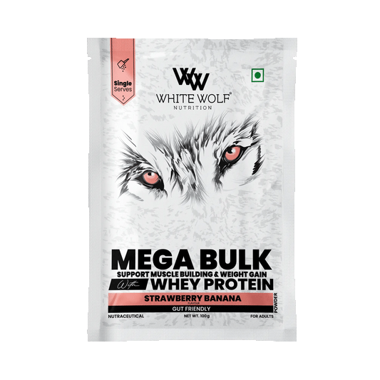 Mega Bulk Mass Gainer With Whey Protein