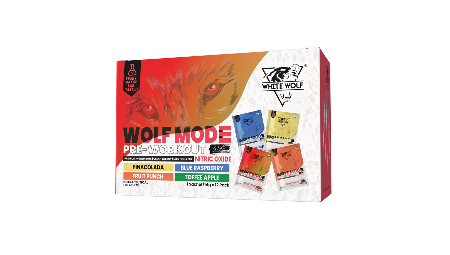 Wolf Mode Pre-Workout Travel Pack