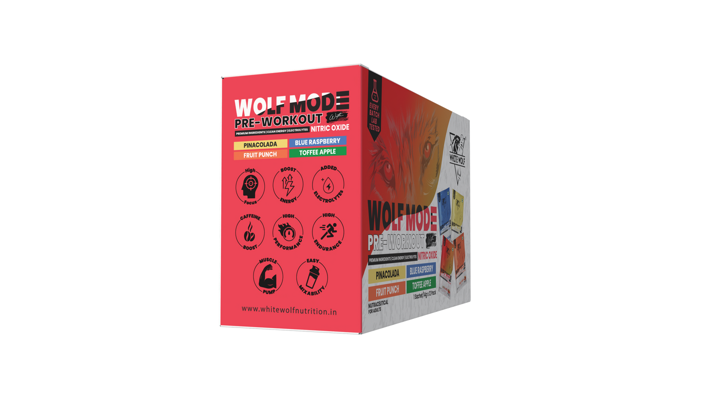 Wolf Mode Pre-Workout Travel Pack