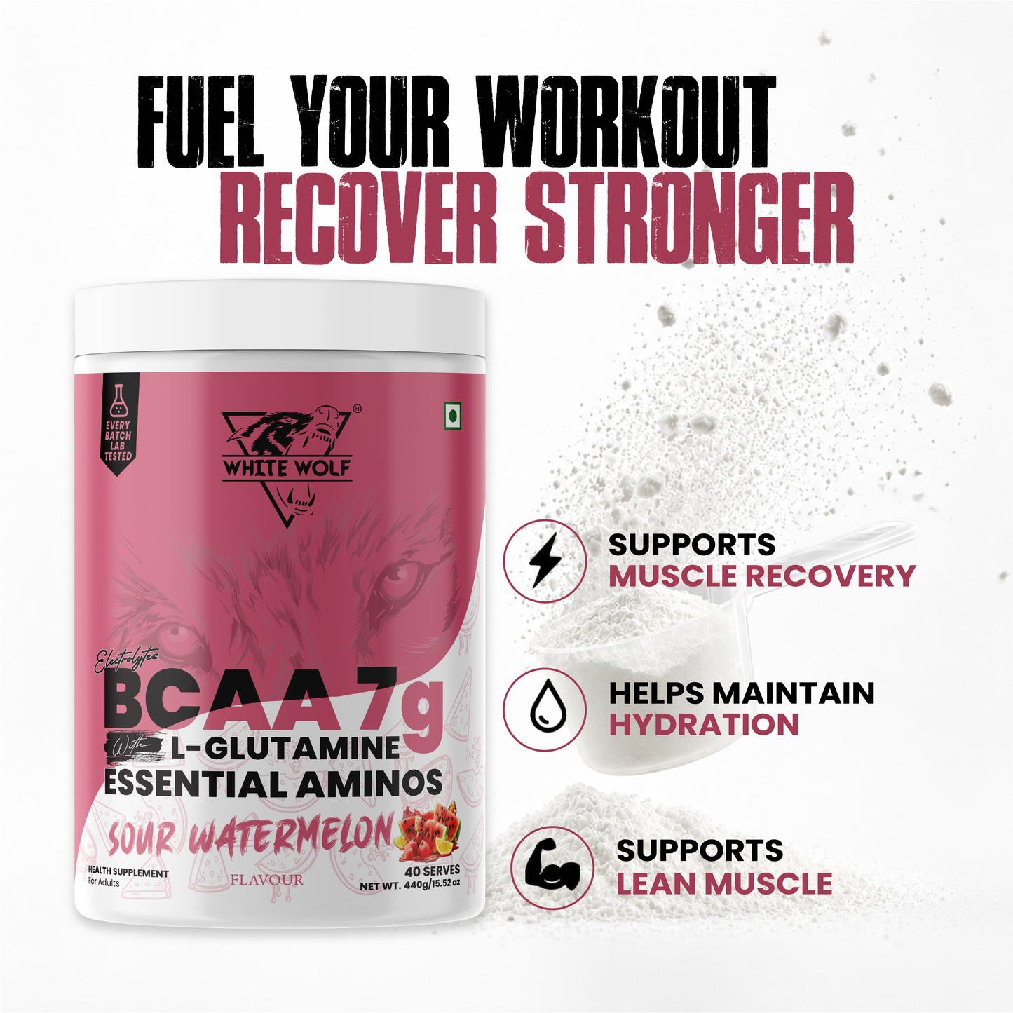 BCAA 7 g with L-Glutamine (1 g) & Electrolytes